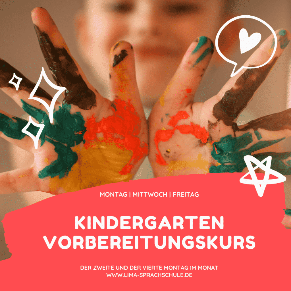 Kindergarten Vorbereitung (AUCH ONLINE) - Lima Sprachschule