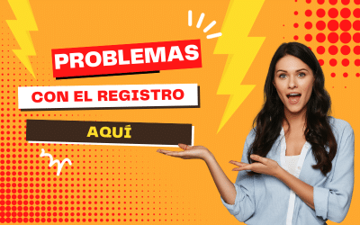 Si tienes problemas con el registro, prueba registrándote aquí